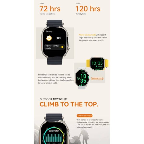 ساعت هوشمند مدل AMAX Ultra