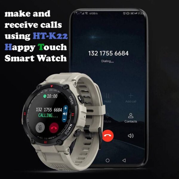 ساعت هوشمند هپی تاچ مدل HT-K22