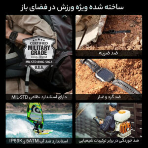 ساعت هوشمند مدل C20 ULTRA - 5ATM - Image 20