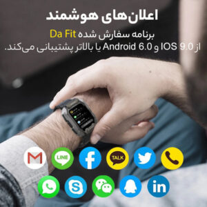 ساعت هوشمند مدل C20 ULTRA - 5ATM - Image 33