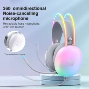 هدست مخصوص بازی اونیکوما مدل X25 RGB - Image 3