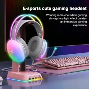 هدست مخصوص بازی اونیکوما مدل X25 RGB - Image 6