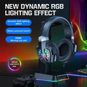 هدست مخصوص بازی اونیکوما مدل X32 RGB - Image 4