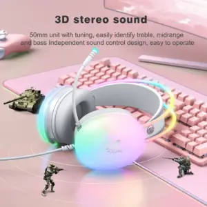 هدست مخصوص بازی اونیکوما مدل X25 RGB - Image 7