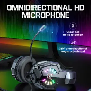 هدست مخصوص بازی اونیکوما مدل X32 RGB - Image 5