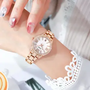 ساعت مچی عقربه‌ای زنانه اسکمی مدل 1741RG - Image 3