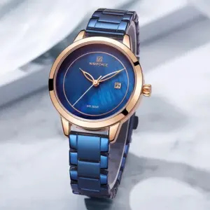 ساعت مچی عقربه ای زنانه نیوی فورس  NF5008RGBE - Image 6