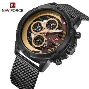 ساعت مچی عقربه‌ای مردانه نیوی فورس مدل NF9110S/BRGB - Image 2