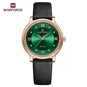 ساعت مچی عقربه‌ای زنانه نیوی فورس مدل NF5036RGGNB - Image 2