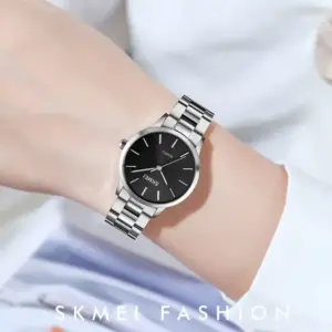 ست ساعت مچی عقربه ای زنانه و مردانه اسکمی مدل  95-1694 - Image 4