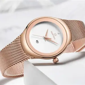 ساعت مچی عقربه‌ای زنانه نیوی فورس مدل NF5004RGW - Image 4