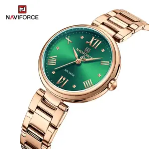 ساعت مچی عقربه‌ای زنانه نیوی فورس مدل NF5030RGGN - Image 2