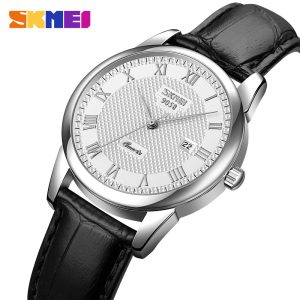 ست ساعت مچی عقربه‌ای زنانه و مردانه اسکمی مدل 9058SW - Image 3