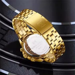 ساعت مچی عقربه‌ای مردانه نیوی فورس مدل NF9227GGG - Image 3