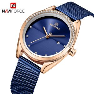 ساعت مچی عقربه‌ای زنانه نیوی فورس مدل NF5015RGBE - Image 2