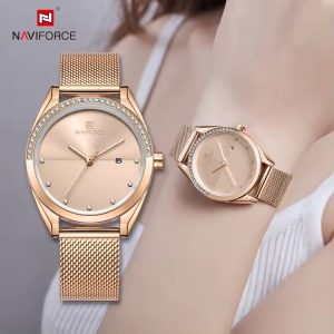 ساعت مچی عقربه‌ای زنانه نیوی فورس مدل NF5015RGRG - Image 4