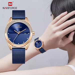 ساعت مچی عقربه‌ای زنانه نیوی فورس مدل NF5015RGBE - Image 4