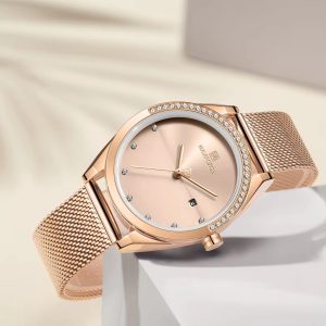 ساعت مچی عقربه‌ای زنانه نیوی فورس مدل NF5015RGRG - Image 3