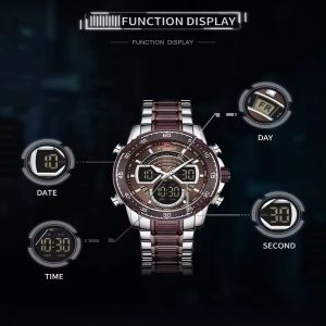ساعت مچی عقربه‌ای مردانه نیوی فورس مدل NF9189SCE - Image 4