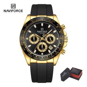 ساعت مچی عقربه‌ای مردانه نیوی فورس مدل NF8054GBB - Image 4