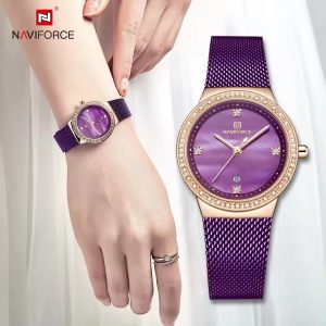 ساعت مچی عقربه‌ای زنانه نیوی فورس مدل NF5005RGPE - Image 3