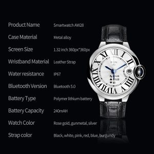 ساعت هوشمند مدل AW28 - Image 27