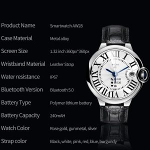 ساعت هوشمند مدل AW28 - Image 20