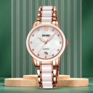 ساعت مچی عقربه‌ای زنانه اسکمی مدل 2175RG - Image 3
