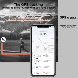 ساعت هوشمند مدل DT5 SPORT GPS - Image 6