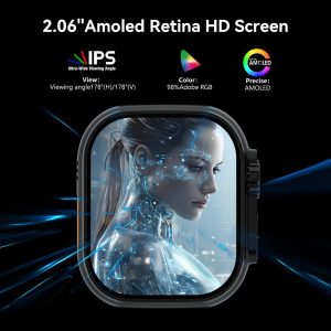 ساعت هوشمند سیمکارت خور مدل WS10 ULTRA 5G - Image 12