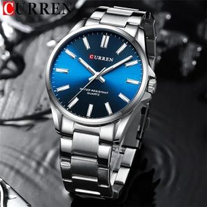 ست ساعت مچی عقربه ای زنانه و مردانه کورن مدل 9090SBE - Image 4