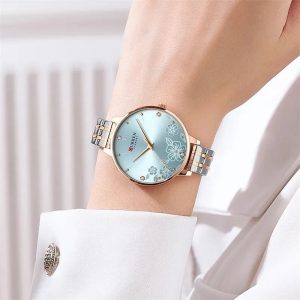 ساعت مچی عقربه‌ای زنانه کورن مدل 9068RGBURG - Image 5