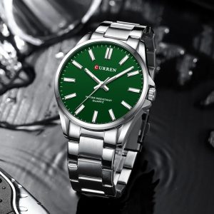 ست ساعت مچی عقربه ای زنانه و مردانه کورن مدل 9090SGNS - Image 2