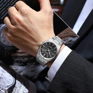 ست ساعت مچی عقربه ای زنانه و مردانه کورن مدل 8439SBS - Image 9
