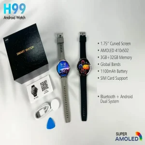 ساعت هوشمند سیمکارت خور مدل H99 Amoled - Image 13