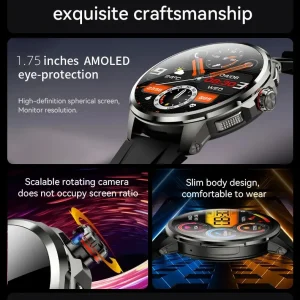 ساعت هوشمند سیمکارت خور مدل H99 Amoled - Image 2