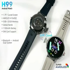 ساعت هوشمند سیمکارت خور مدل H99 Amoled - Image 11